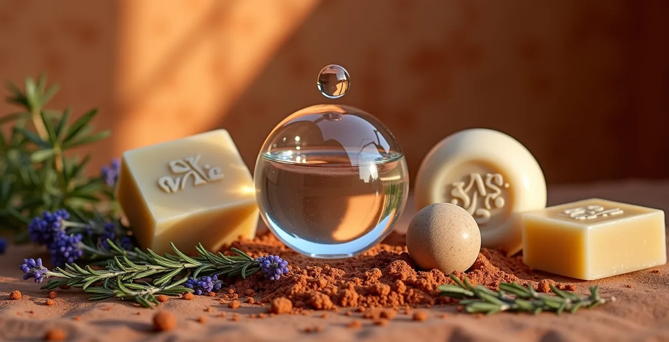 Productos de cosmética sólida waterless con ingredientes mediterráneos