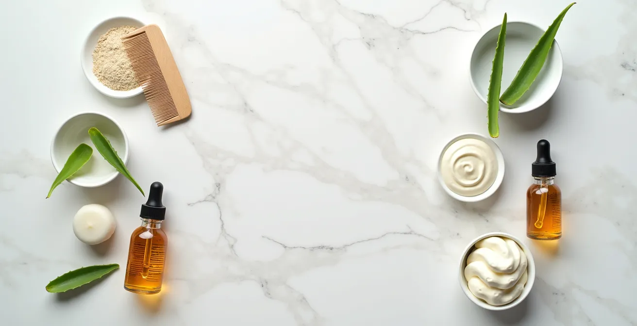 Calendario visual de cronograma capilar personalizado según tipo de daño