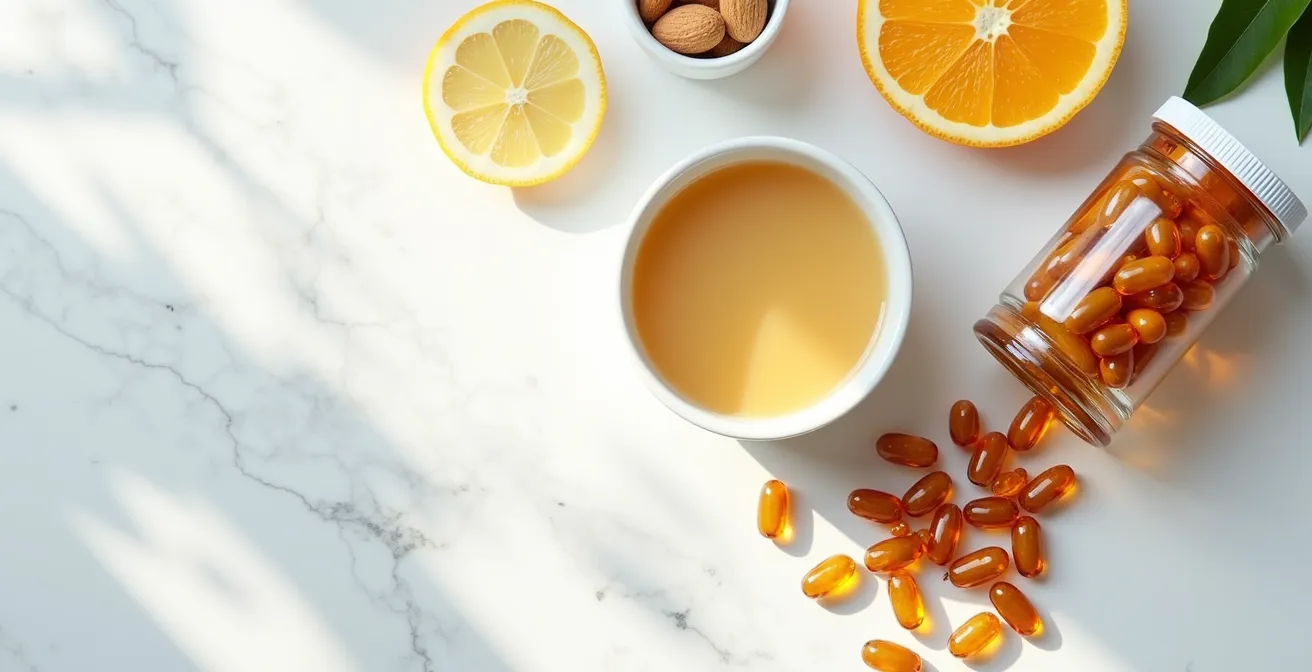 Composición minimalista de suplementos nutricionales y alimentos ricos en colágeno